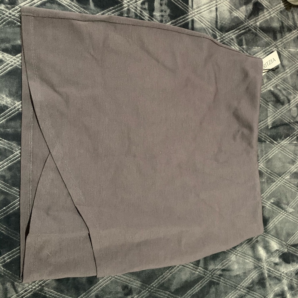 Aritiza bodycon grey skirt